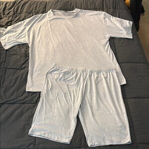 Comfy Grey Matching Set- Size XXL (fits more like XL)